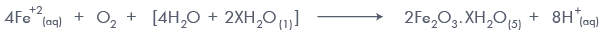 Equation for the rust formation