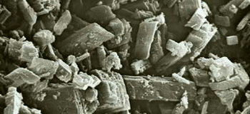 Calcium phosphide crystals (Ca3P2)