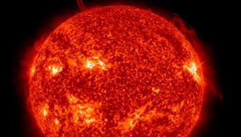 Helium presence was discovered in the atmosphere of the sun