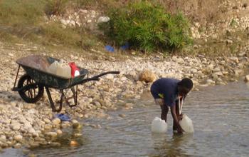 Rivers carry numerous water borne diseases like cholera