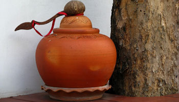 Earthen pot