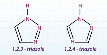 Triazole rings